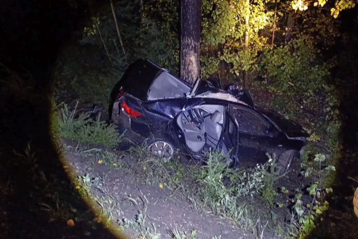 ДТП. Скриншот видео Госавтоинспекции региона