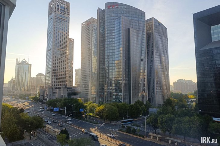 Улица в Пекине. Фото Ольги Фонарёвой, IRK.ru