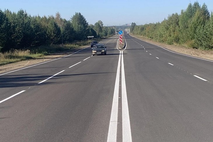 Дорога. Фото пресс-службы правительства Иркутской области