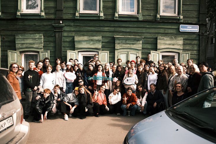 Студенты. Фото предоставлено театром кукол «Аистёнок»