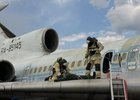 Учения. Фото пресс-службы аэропорта Иркутска