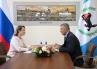 Встреча. Фото пресс-службы правительства Иркутской области