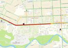 Место ограничения. Скриншот с сайта http://www.2gis.ru*