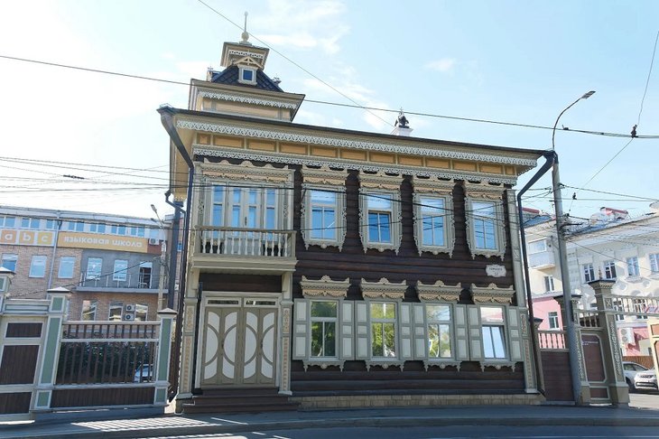 Дом. Фото пресс-службы администрации Иркутска
