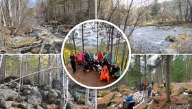 Каменные реки Олхинского плоскогорья