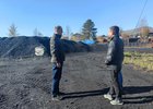 Роман Колесов в Бодайбо. Фото пресс-службы правительства Иркутской области