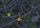 Место перекрытия. Скриншот из канала оператора теплосетей города в МАХ