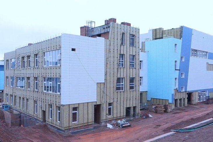 Школа. Фото пресс-службы администрации Братска
