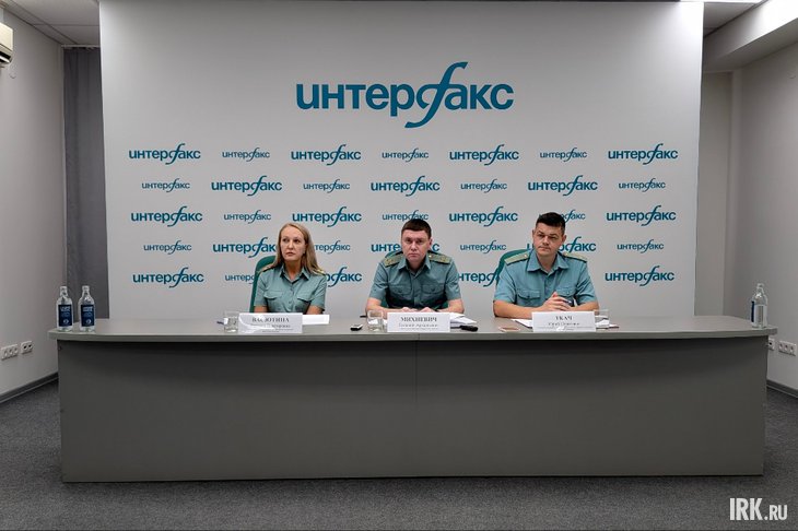 Участники пресс-конференции. Фото Никиты Грабовецкого, IRK.ru