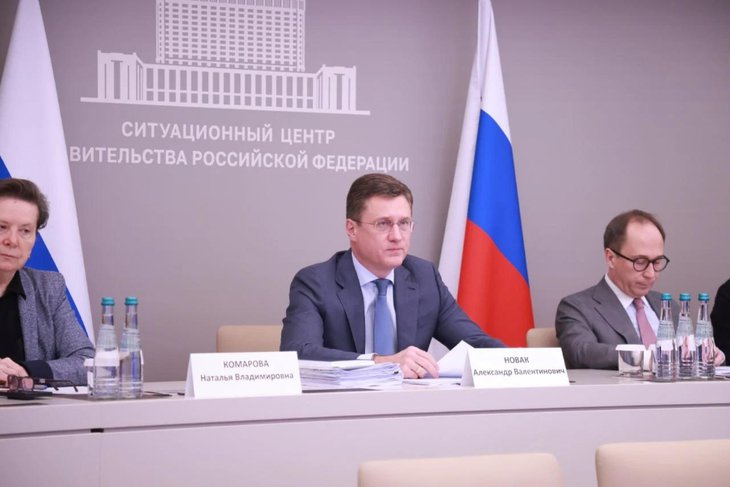 Совещание. Фото пресс-службы Правительства РФ