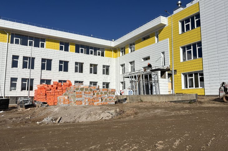 Школа. Фото пресс-службы правительства Иркутской области
