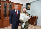 Награждение. Фото пресс-службы правительства Иркутской области