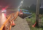 Место ДТП. Фото пресс-службы ГУ МВД России по Иркутской области