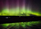Северное сияние. Фото из канала в МАХ «Филин Канал Усть-Кут»