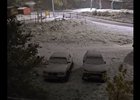Снежный двор. Скриншот видео телеграм-канала «Весь Улан-Удэ»