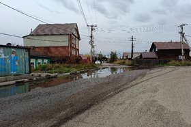 Участок дороги. Фото от очевидцев