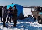 Переправа. Фото пресс-службы ГУ МЧС России по Иркутской области