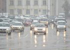 Мокрый снег в Иркутске. Фото Ильи Татарникова из архива IRK.ru