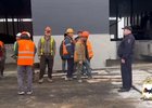 Проверка на стройке. Скриншот видео ГУ МВД России по Иркутской области