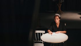 Просмотр видеозаписи спектакля «В небе пролетала чайка»