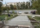 Ремонт лестницы. Фото пресс-службы администарции Иркутска