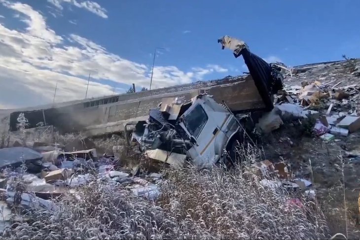 ДТП. Скриншот видео пресс-службы ГУ МВД по региону