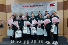 Спортсменки. Фото пресс-службы правительсвта Иркутской области