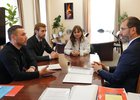 Совещание Александра Ведерникова с молодыми депутатами. Фото IRK.ru