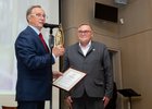 Награждение. Фото взято из соцсетей Иркутского областного краеведческого музея