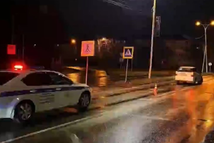 ДТП. Скриншот видео Госавтоинспекции региона