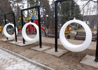 Качели. Фото пресс-службы администрации Бодайбо