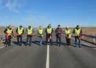 Открытие обновленной дороги. Фото Светланы Беловой