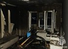 Последствия пожара. Фото пресс-службы ГУ МЧС России по Иркутской области