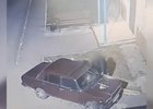 Угнанный автомобиль. Скриншот видео пресс-службы ГУ МВД России по Иркутской области