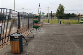 Парк в Октябрьском. Фото пресс-службы правительства Иркутской области