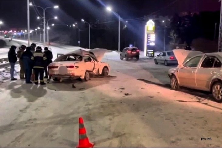 Место ДТП. Фото пресс-службы прокуратуры Иркутской области