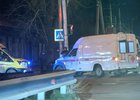 ДТП с машино скорой помощи. Фото из телеграм-канала «ДТП38RUS»