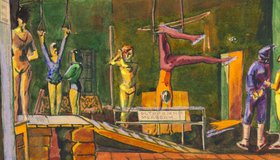 «За кулисами». Персональная выставка Льва Гимова