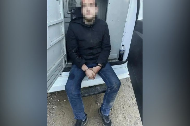 Задержанный молодой человек. Фото пресс-службы ГУ МВД России по Иркутской области