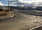 Дорога на Ольхоне. Фото — ОГКУ «Дирекция по строительству и эксплуатации автомобильных дорог Иркутской области»