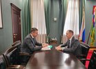 Встреча. Фото пресс-службы правительства Иркутской области