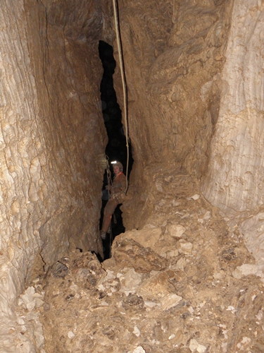 Исследование пещеры Трофимовская (Абхазия)