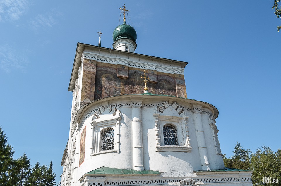 Спасская церковь — первое каменное здание в Иркутске.