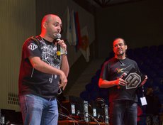 Комментировал командные бои известный в танковом сообществе стример Vspishka (Санкт-Петербург).