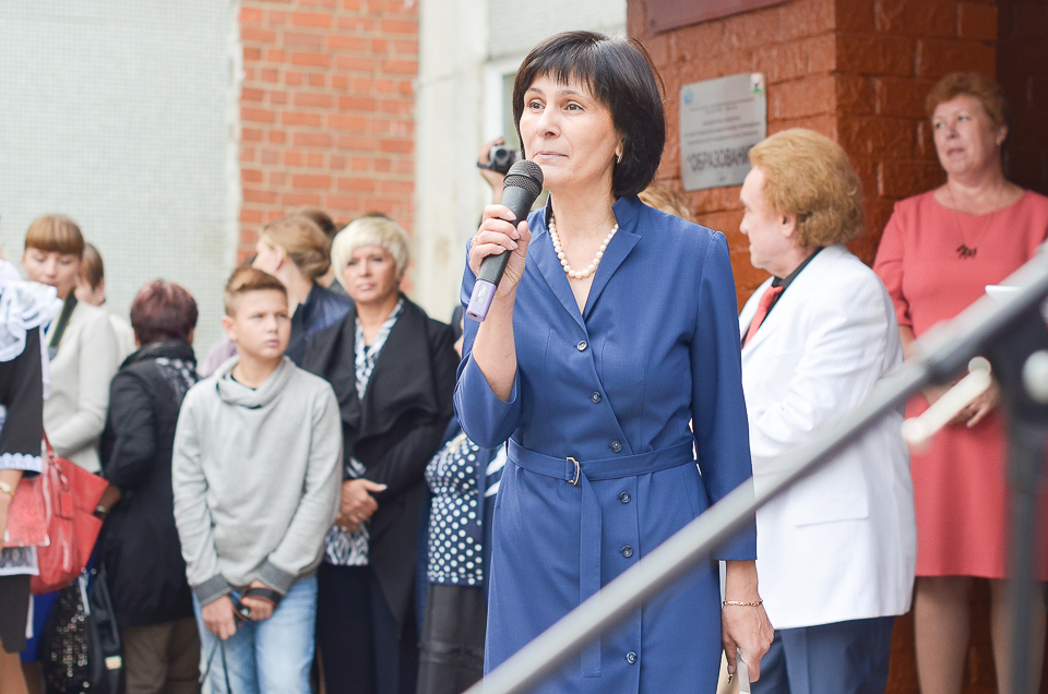 Исполняющая обязанности министра образования Иркутской области Елена Осипова