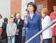 Исполняющая обязанности министра образования Иркутской области Елена Осипова