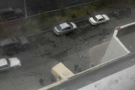 На месте происшествия. Фото из группы «ДТП 38RUS»