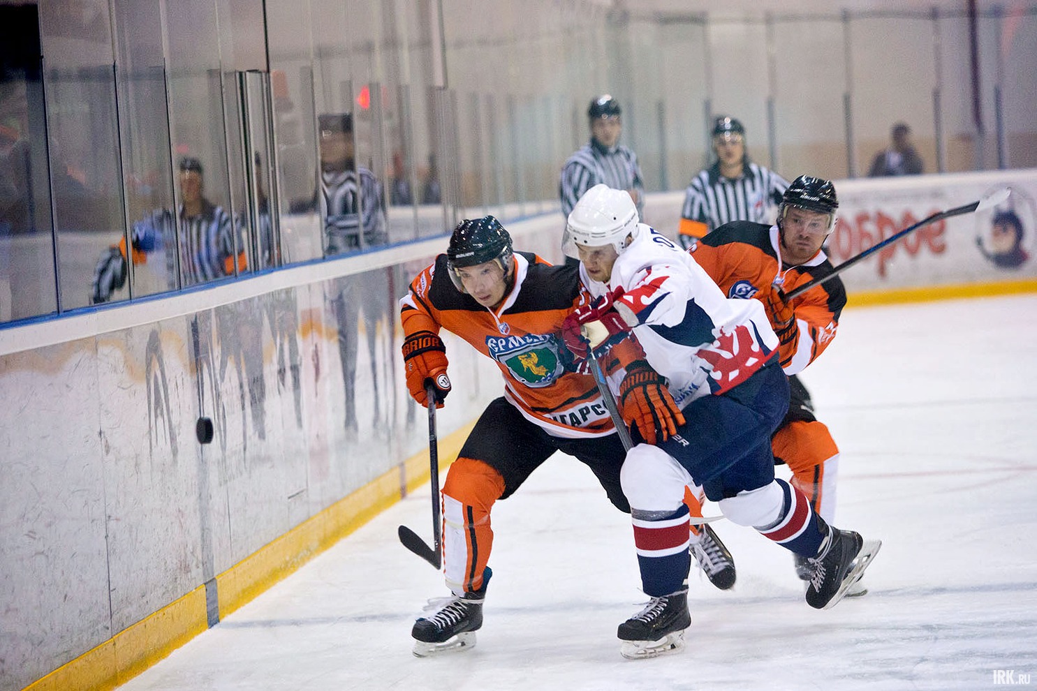 Счет открыли гости на седьмой минуте игры.