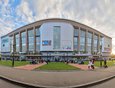 Местом проведения матча традиционно стал ледовый дворец «Ермак».