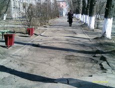 Улица Сибирских Партизан. Фото Юлии Полторацкой